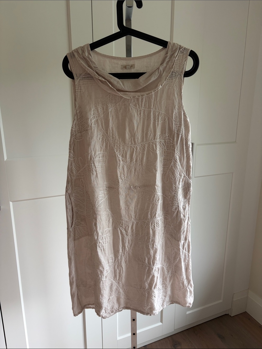 Lina TOMEI 100% Linen Dress in Natural